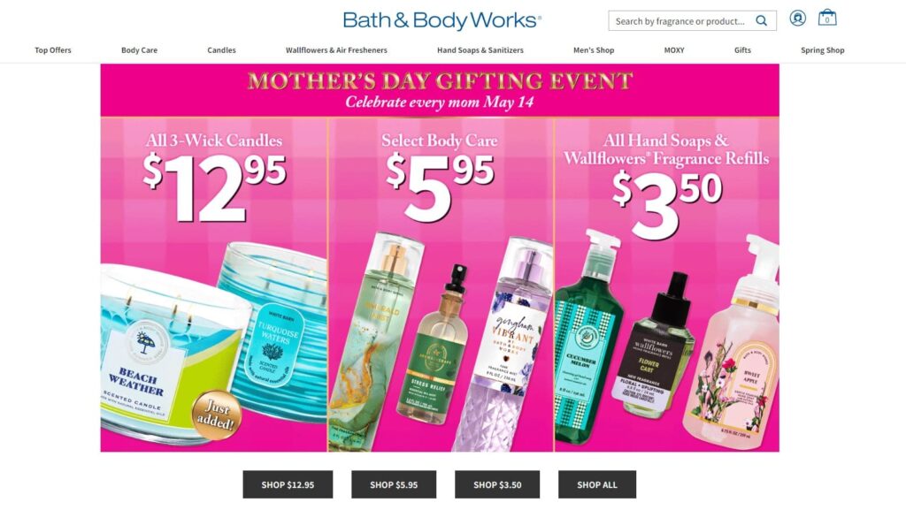 Does Bath and Body Works Accept Afterpay?